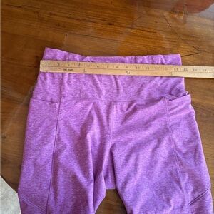 Calia by Carrie underwood Purple High-Waisted yoga bike shorts . Slimming with